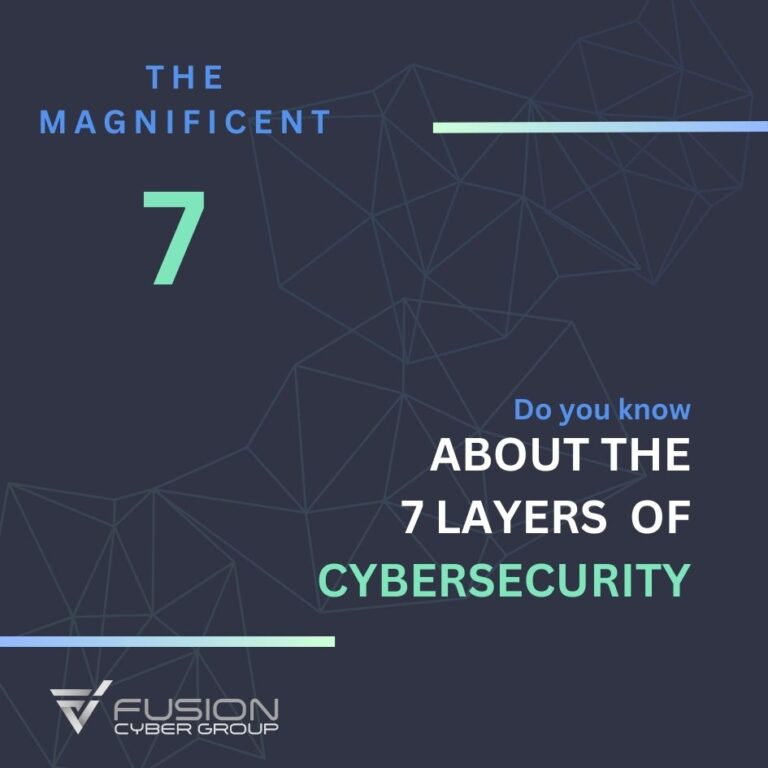 The Magnificent 7 – Layers of Cyber Security
