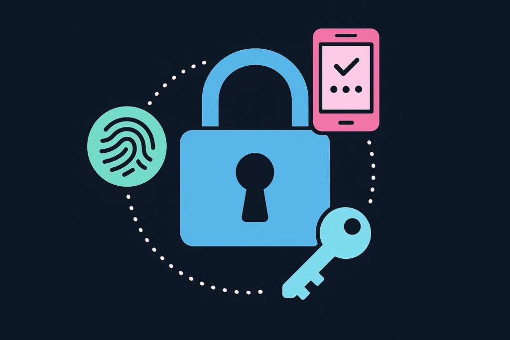Visual representation of multifactor authentication as a critical lesson for MSSPs managing Azure tenants.